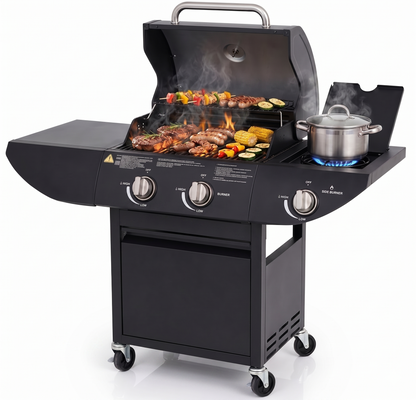 Grill Gazowy Geko 2+1