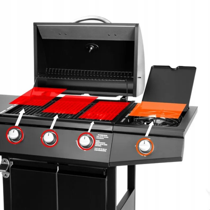Grill Gazowy Texas Black ruszt 3+1