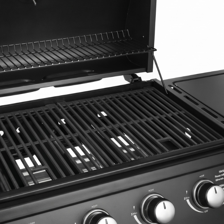 Grill Gazowy Texas Black ruszt 3+1