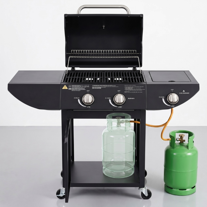 Grill Gazowy Geko 2+1