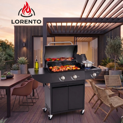 Grill Gazowy Geko 2+1