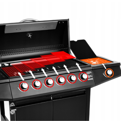 Grill Gazowy VEGAS 6+1